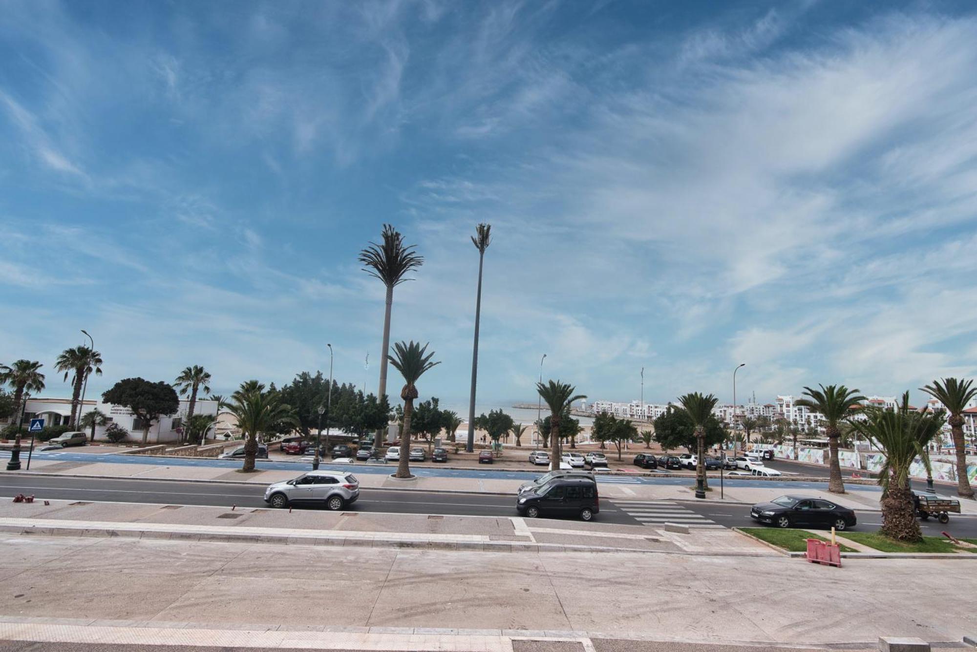New Sea Front Apartment 95Sqm With Unlimited Wi-Fi Agadir Eksteriør billede